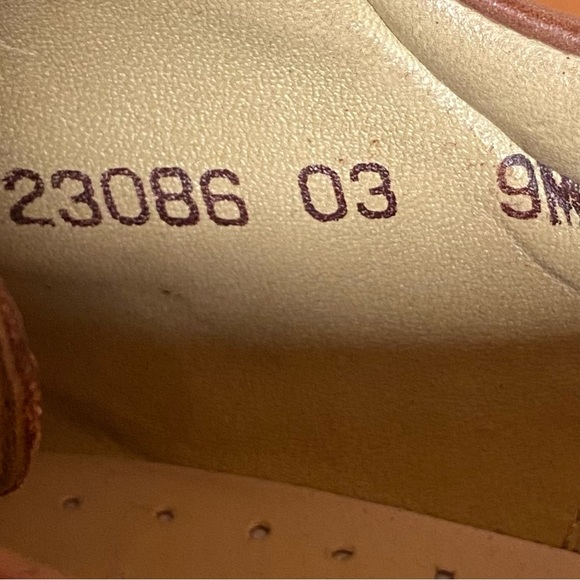 Mens 9 Stacy Adams Square Toe Dress Shoes Brown Leather TSS0438 - Picture 8 of 8